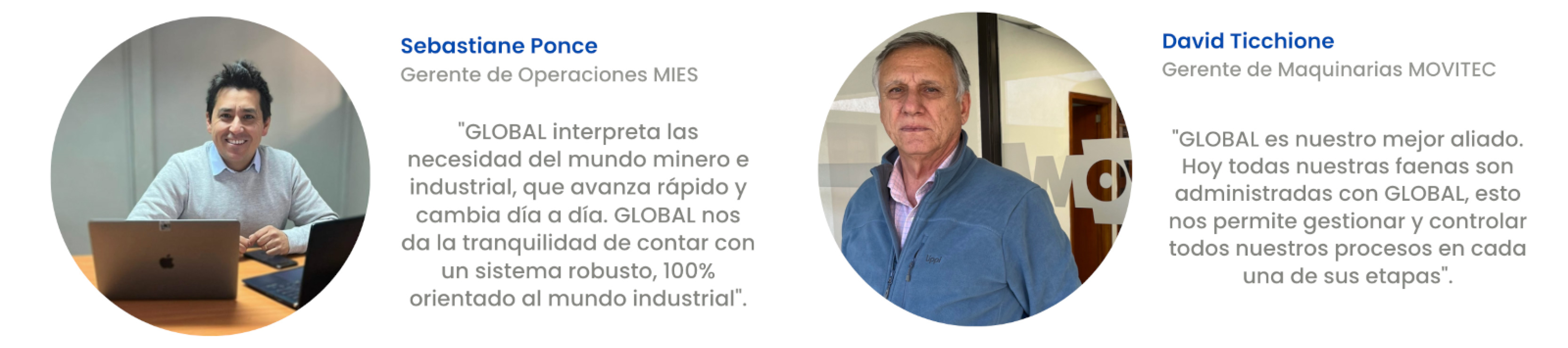 Testimonios